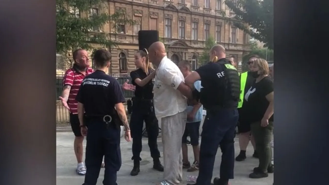 Dulakodásba torkollott a Kutyapárt józsefvárosi képviselőjének eseménye  + videó