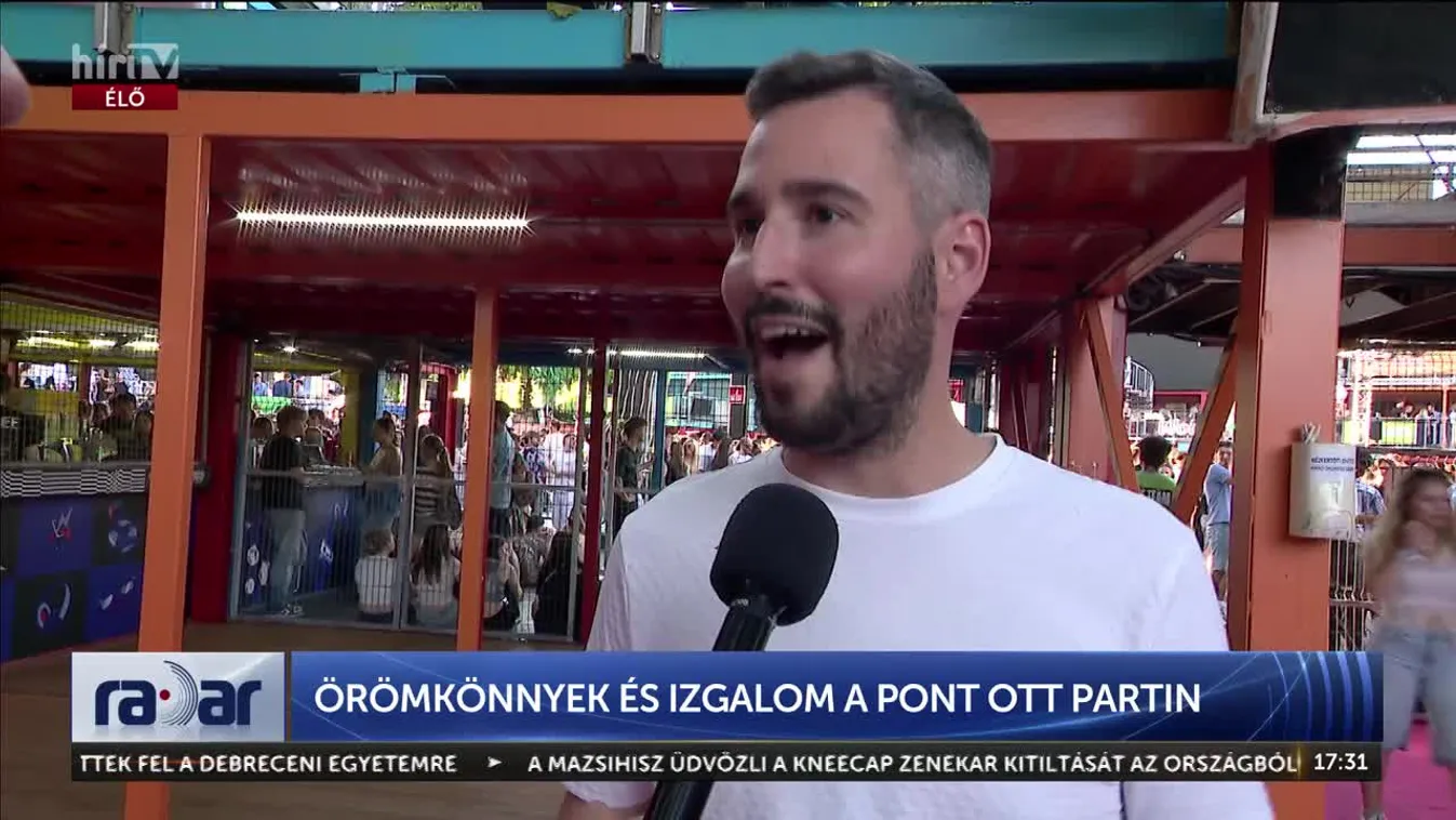 Radar – Örömkönnyek és izgalom a Pont Ott Partin