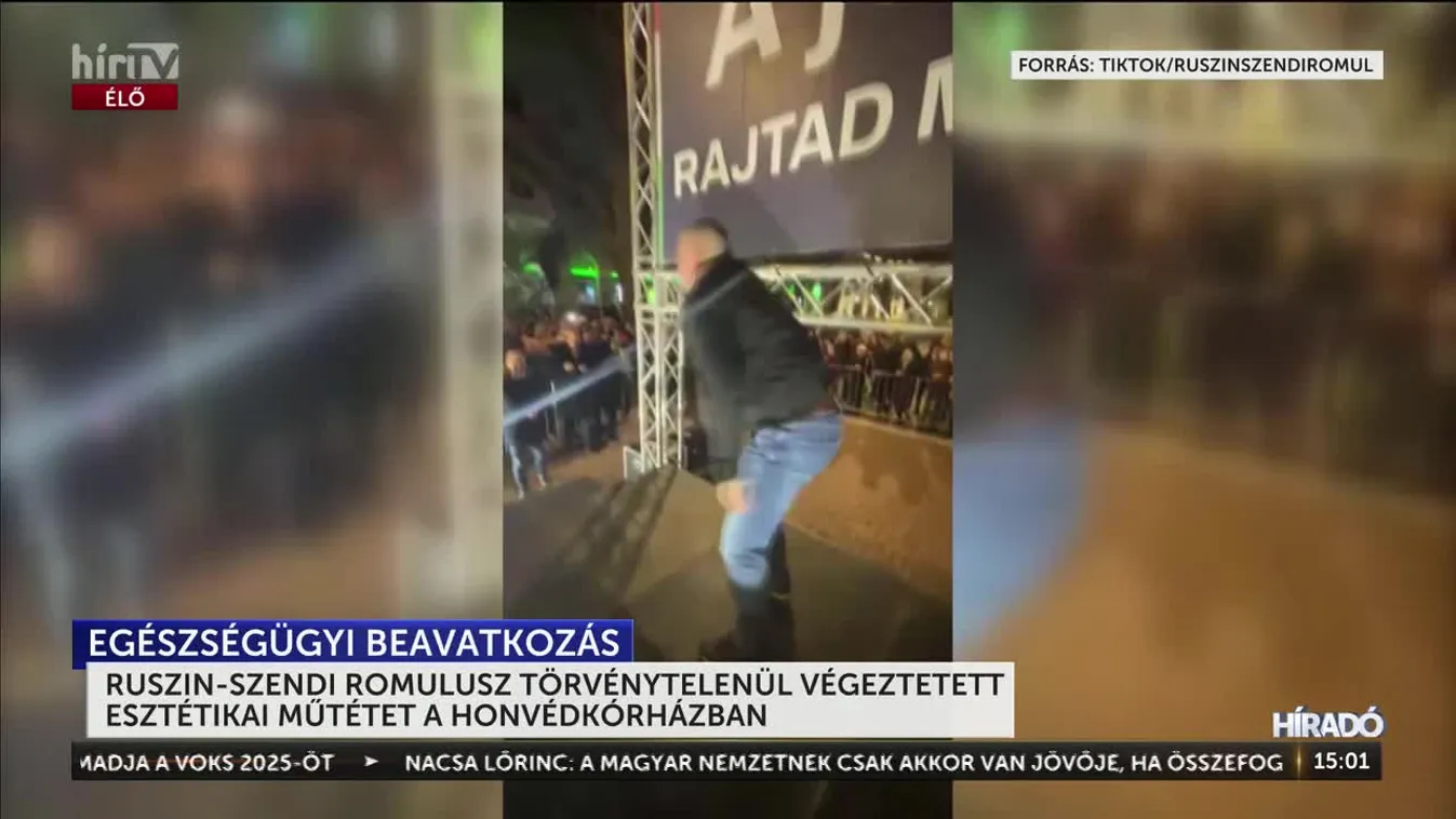 FELJELENTETTÉK RUSZIN-SZENDI ROMULUSZT, ÖT ÉVET KAPHAT