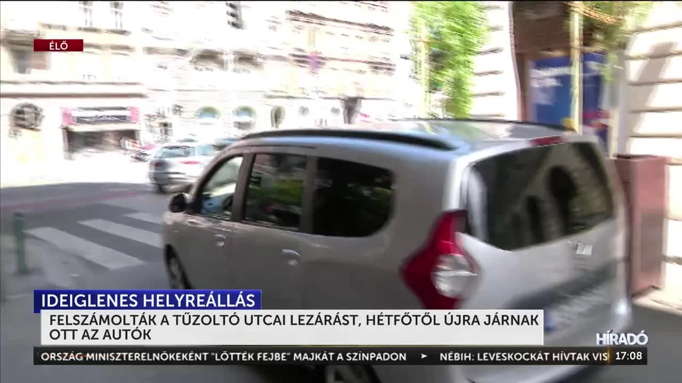 Felszámolták a Tűzoltó utcai lezárást