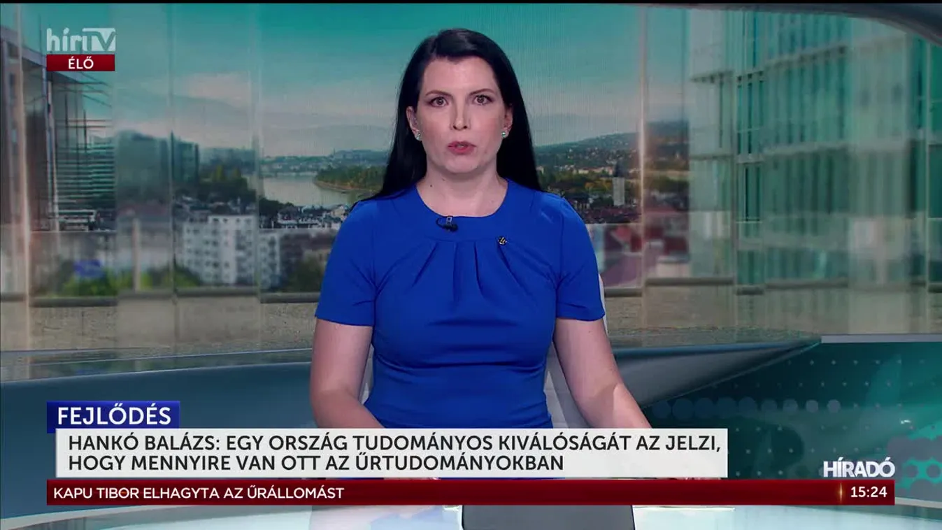 HANKÓ BALÁZS: EGY ORSZÁG TUDOMÁNYOS KIVÁLÓSÁGÁT AZ JELZI, HOGY MENNYIRE VAN OTT AZ ŰRTUDOMÁNYOKBAN