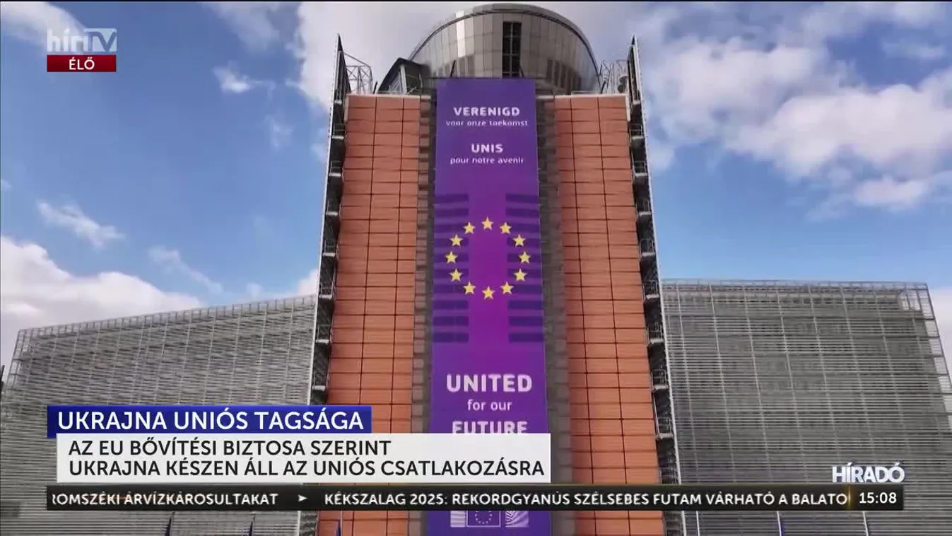 AZ EU BŐVÍTÉSI BIZTOSA SZERINT UKRAJNA KÉSZEN ÁLL AZ UNIÓS CSATLAKOZÁSRA