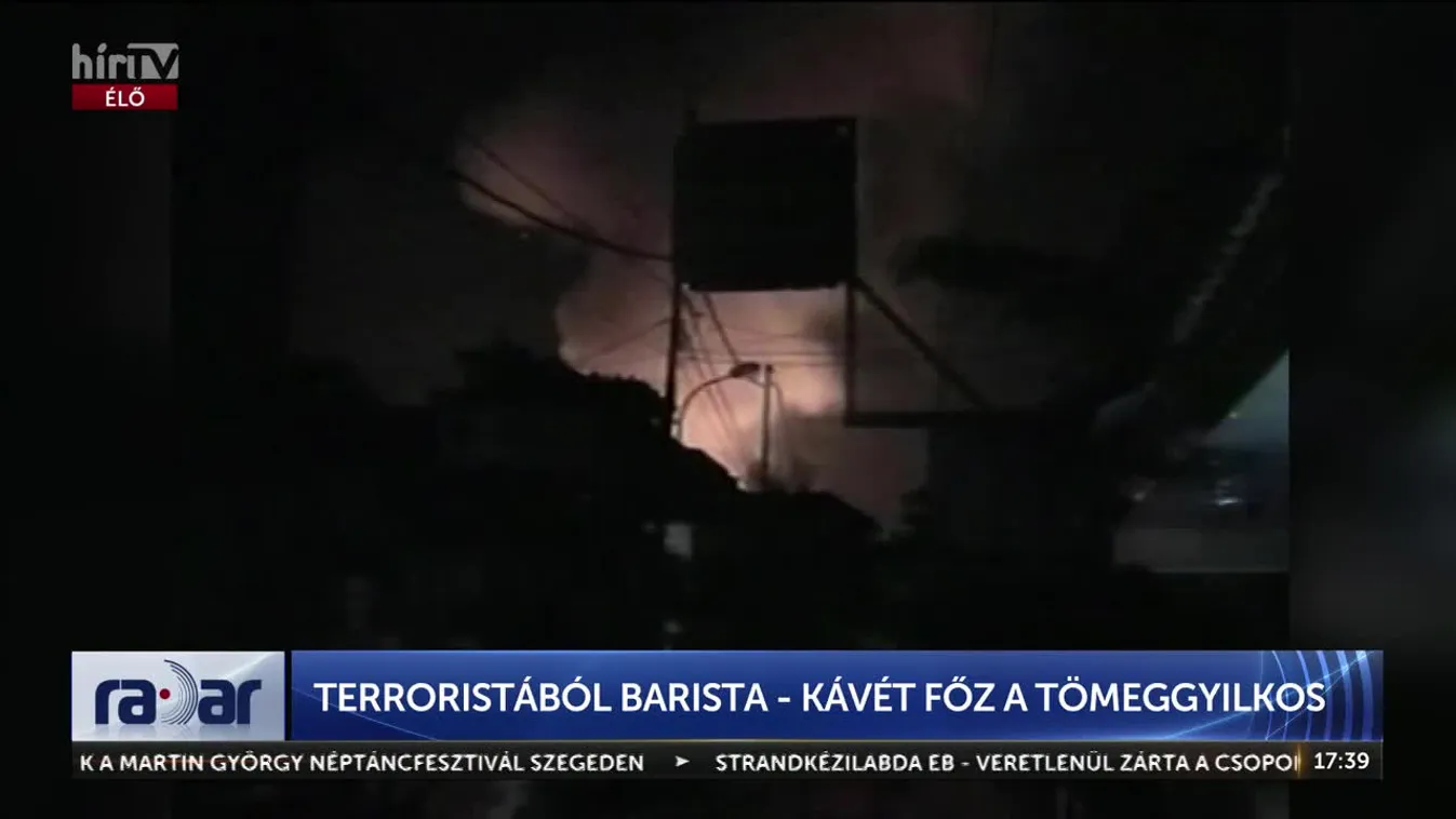 Radar - TERRORISTÁBÓL BARISTA - KÁVÉT FŐZ A TÖMEGGYILKOS