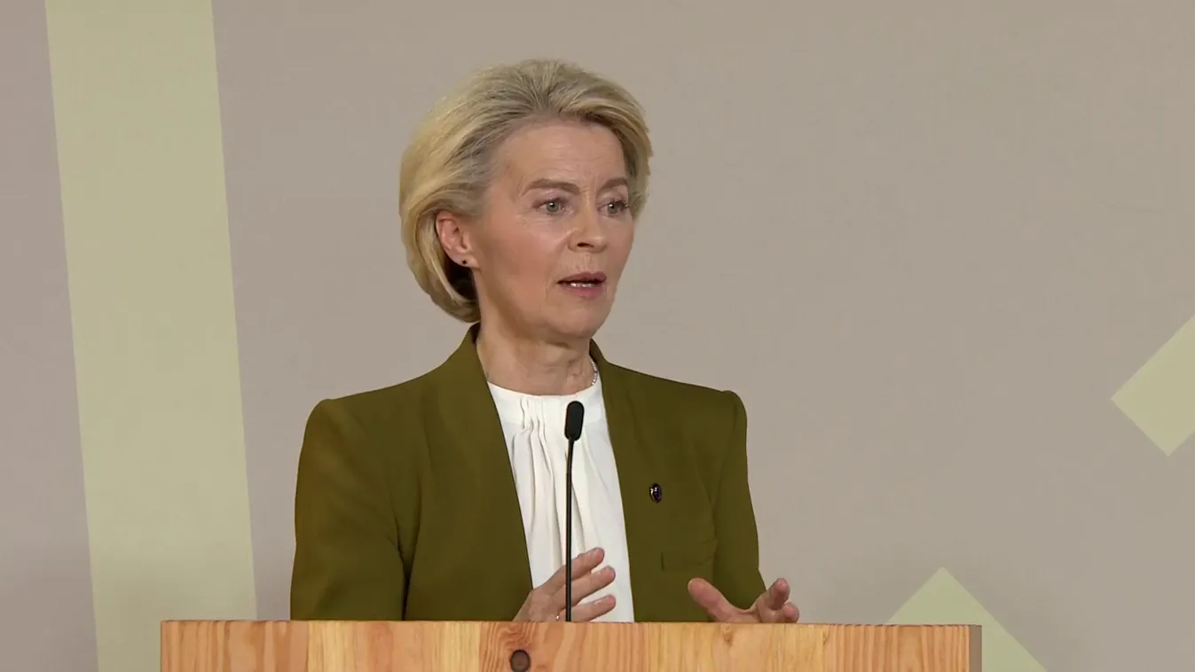 Ursula von der Leyen szerint prioritás az európai fegyverprogram és Ukrajna támogatása + videó