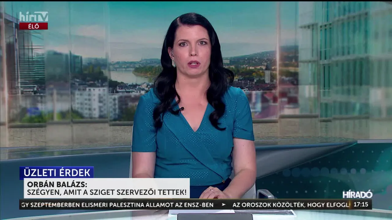 Orbán Balázs: Szégyen, amit a Sziget szervezői tettek!