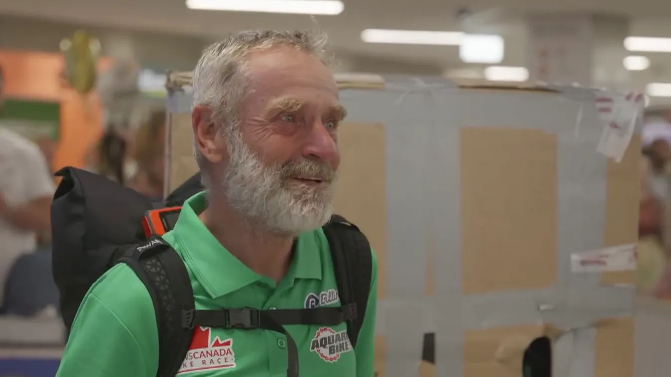 Radar – Egy magyar férfi 45 nap alatt átkerekezte Kanadát + videó