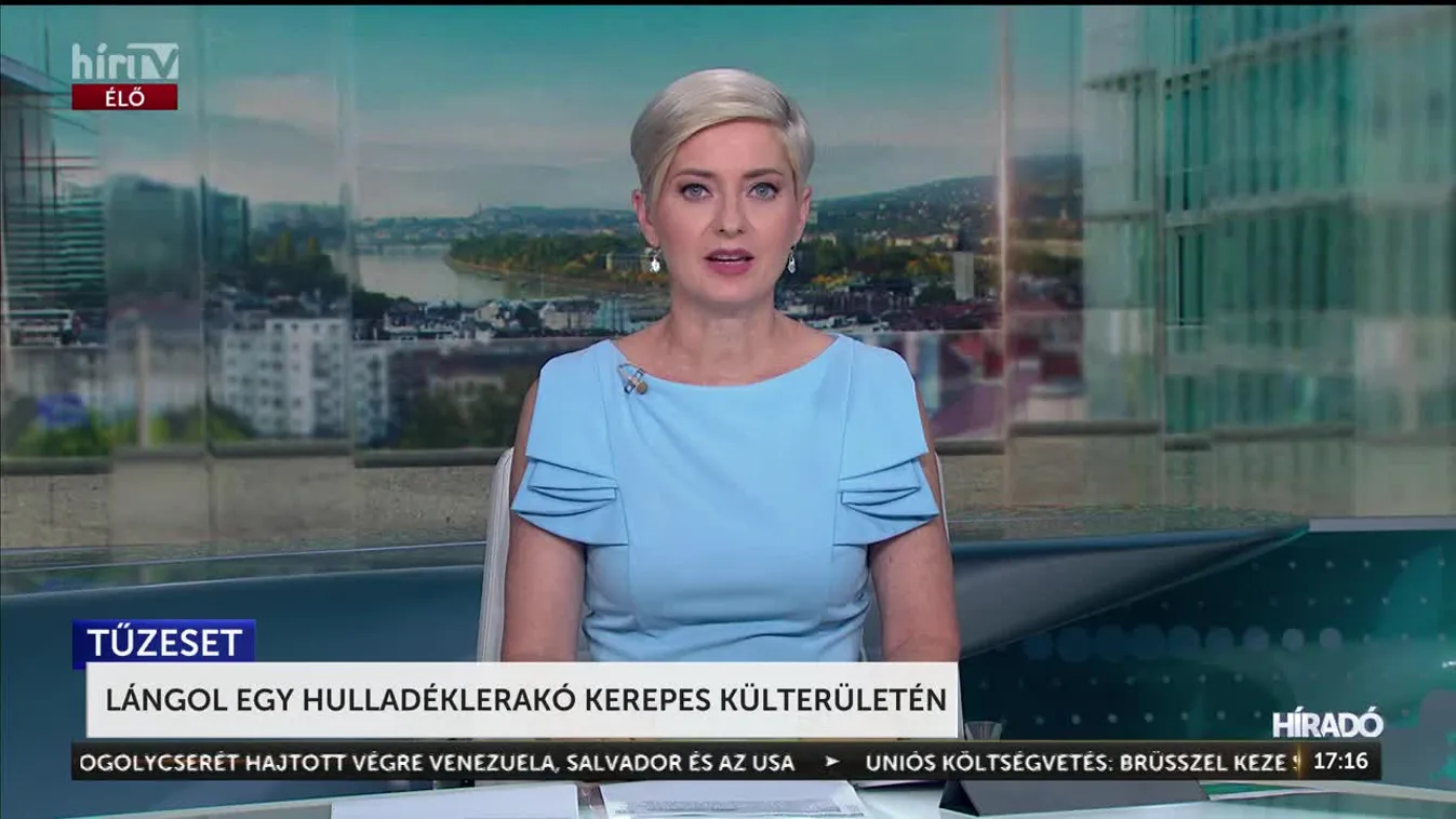 Lángol egy hulladéklerakó Kerepes külterületén