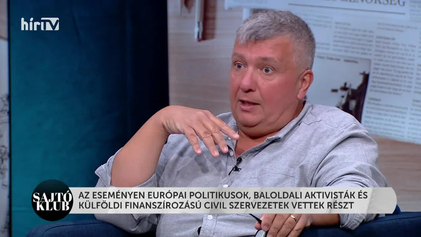 Sajtóklub – A pride több mint felvonulás: globalista kampány Magyarország ellen