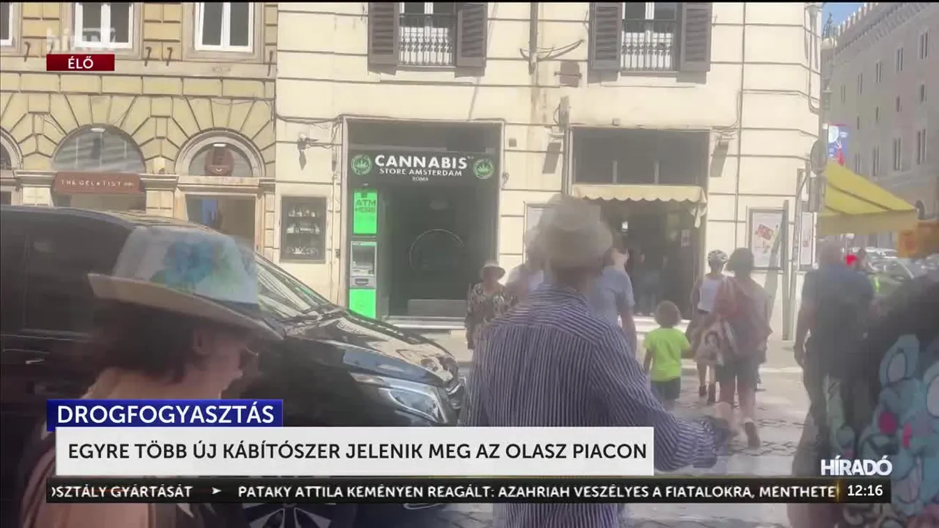 EGYRE TÖBB ÚJ KÁBÍTÓSZER JELENIK MEG AZ OLASZ PIACON