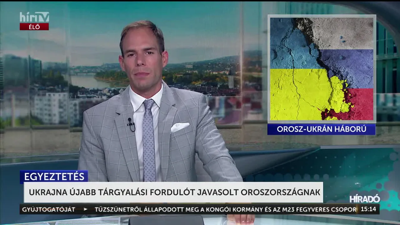 	Ukrajna újabb tárgyalási fordulót javasolt Oroszországnak