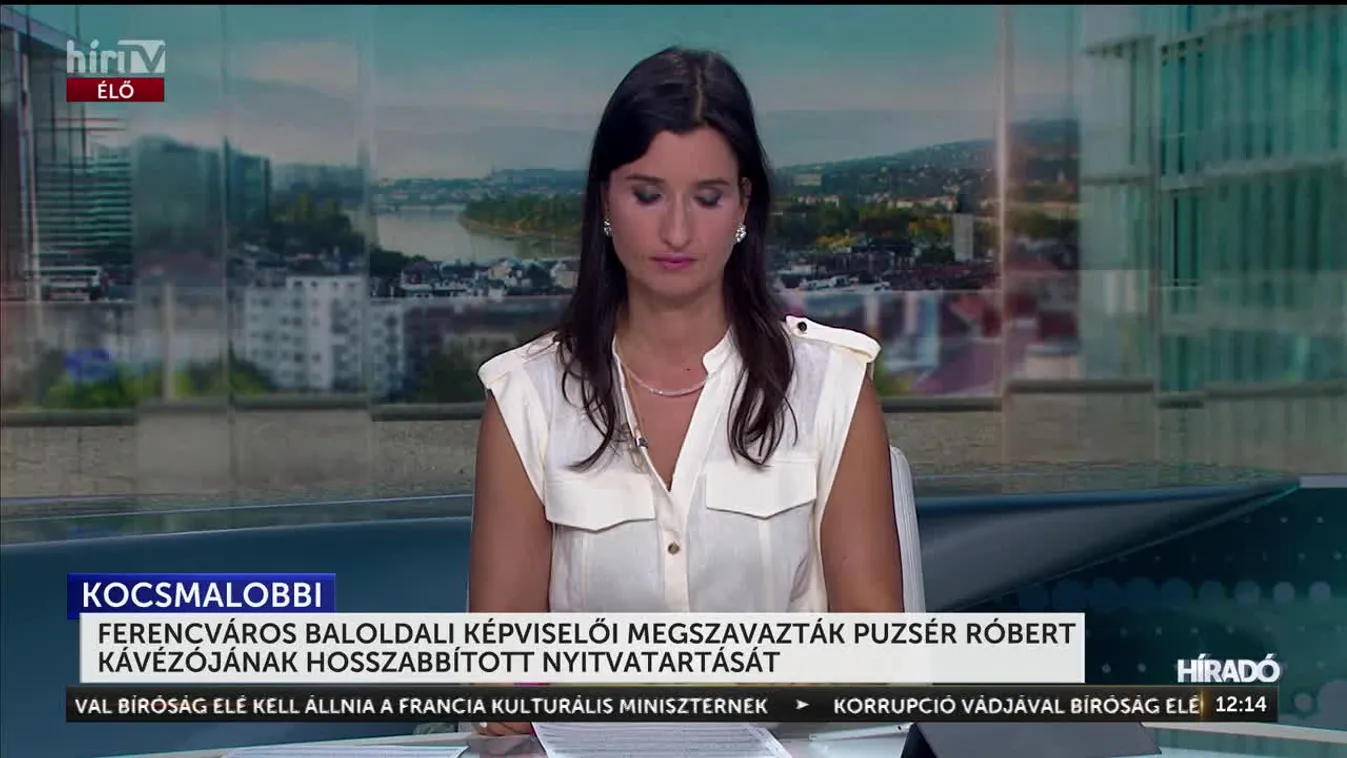 FERENCVÁROS BALOLDALI KÉPVISELŐI MEGSZAVAZTÁK PUZSÉR RÓBERT KÁVÉZÓJÁNAK HOSSZABBÍTOTT NYITVATARTÁSÁT