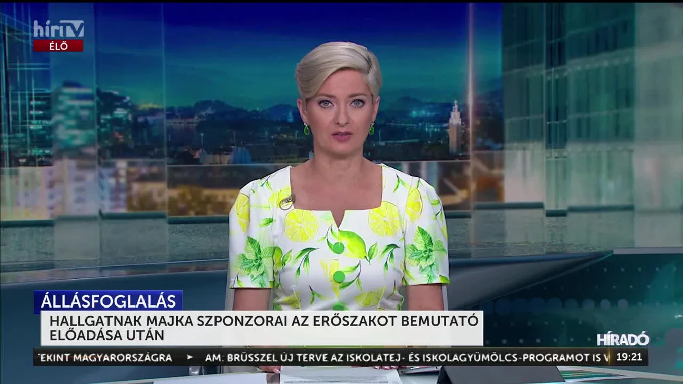 HALLGATNAK MAJKA SZPONZORAI AZ ERŐSZAKOT BEMUTATÓ ELŐADÁSA UTÁN