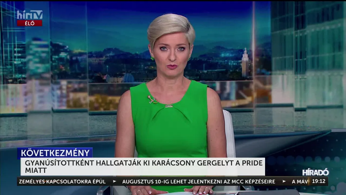 GYANÚSÍTOTTKÉNT HALLGATJÁK KI KARÁCSONY GERGELYT A PRIDE MIATT