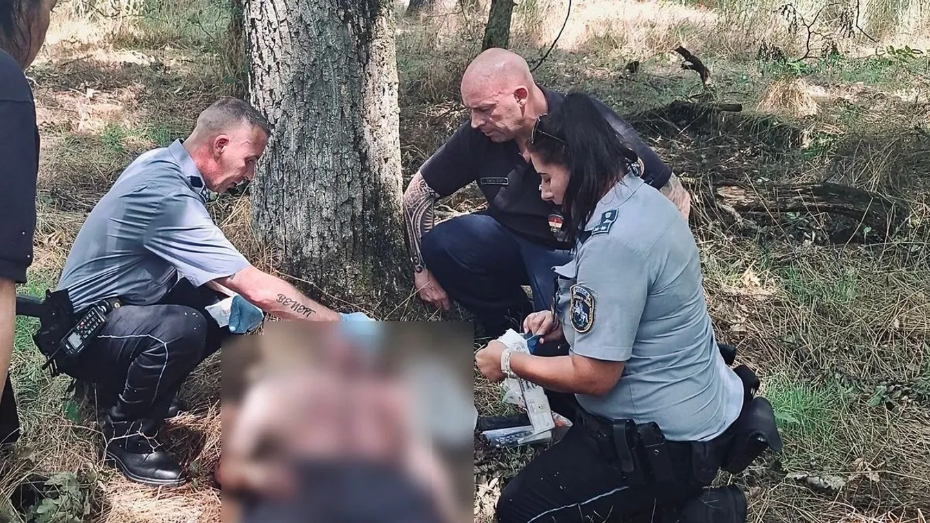 El akarta dobni magától az életet egy férfi, de a rendőrök megmentették
