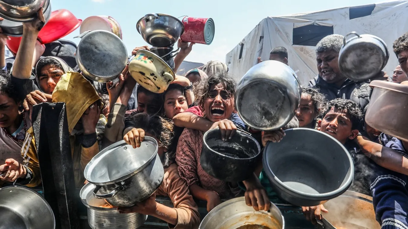 Segélyek szétosztására lőtt rá Gázában az izraeli hadsereg