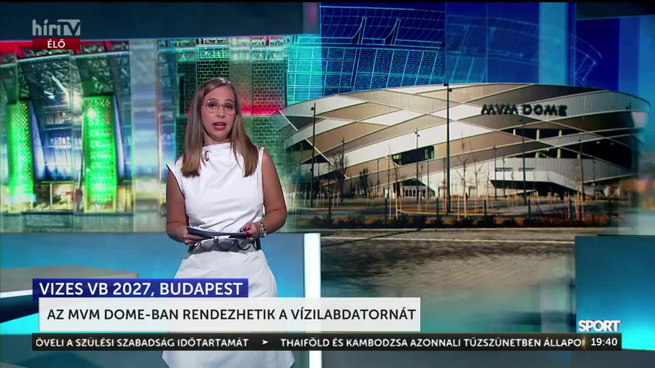 Az MVM Dome-ban rendezhetik a vízilabdatornát