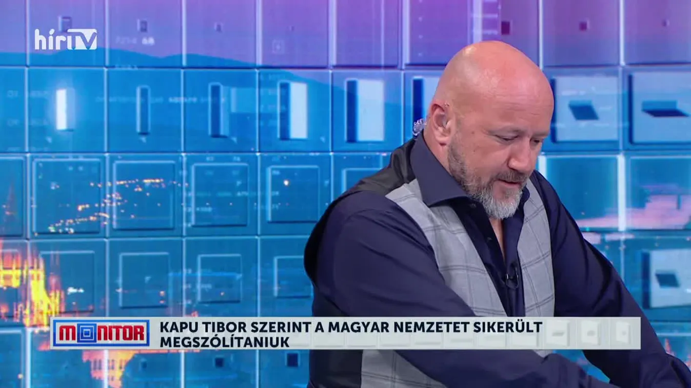 Monitor – Kapu Tibor: Remélem, mi is példaképei lehetünk a következő generációnak