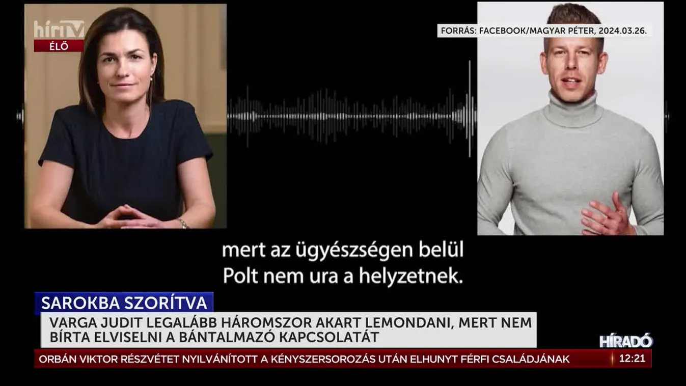 Varga Judit legalább háromszor akart lemondani, mert nem bírta elviselni a bántalmazó kapcsolatát