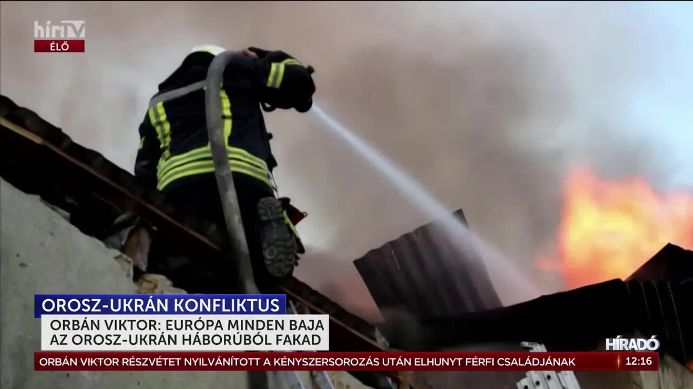 Orbán Viktor: Európa minden baja az orosz-ukrán háborúból fakad