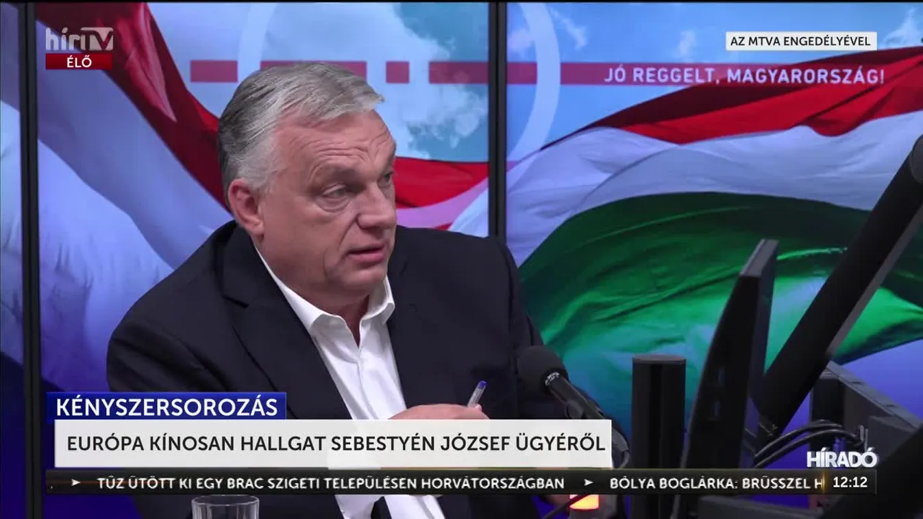 EURÓPA KÍNOSAN HALLGAT SEBESTYÉN JÓZSEF ÜGYÉRŐL