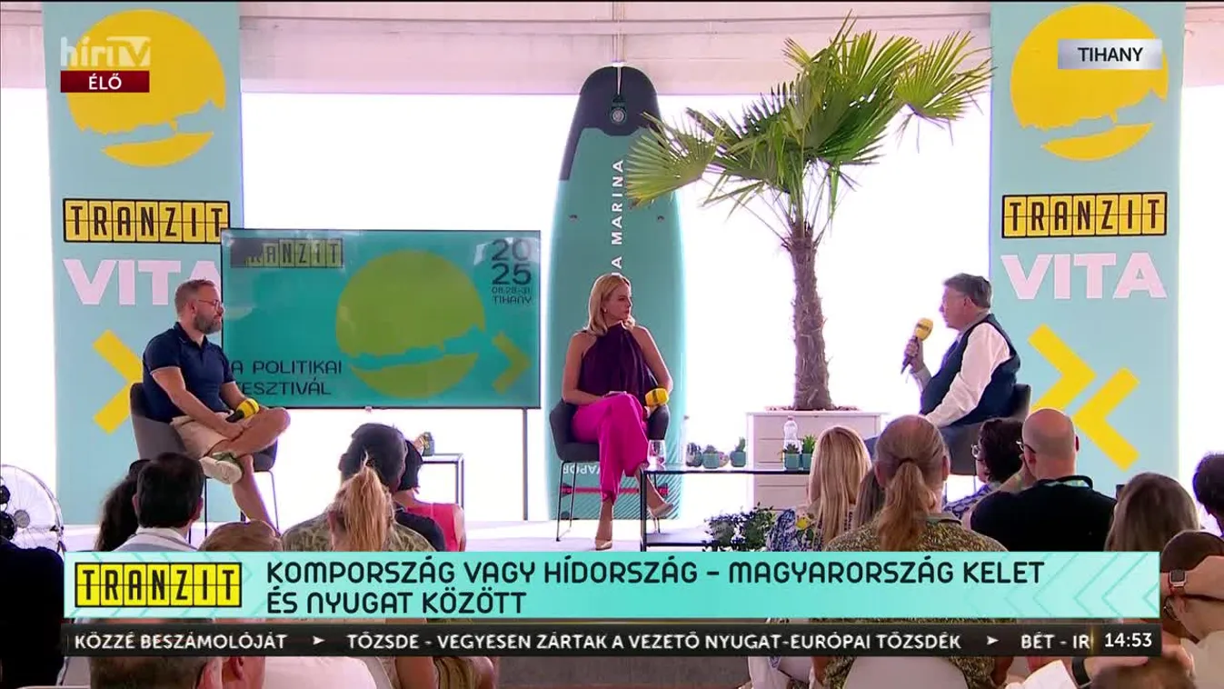 TRANZIT 2025 - Orbán Balázs vs. Szent-Iványi István: Kié a jövő – Kelet vagy Nyugat? + videó