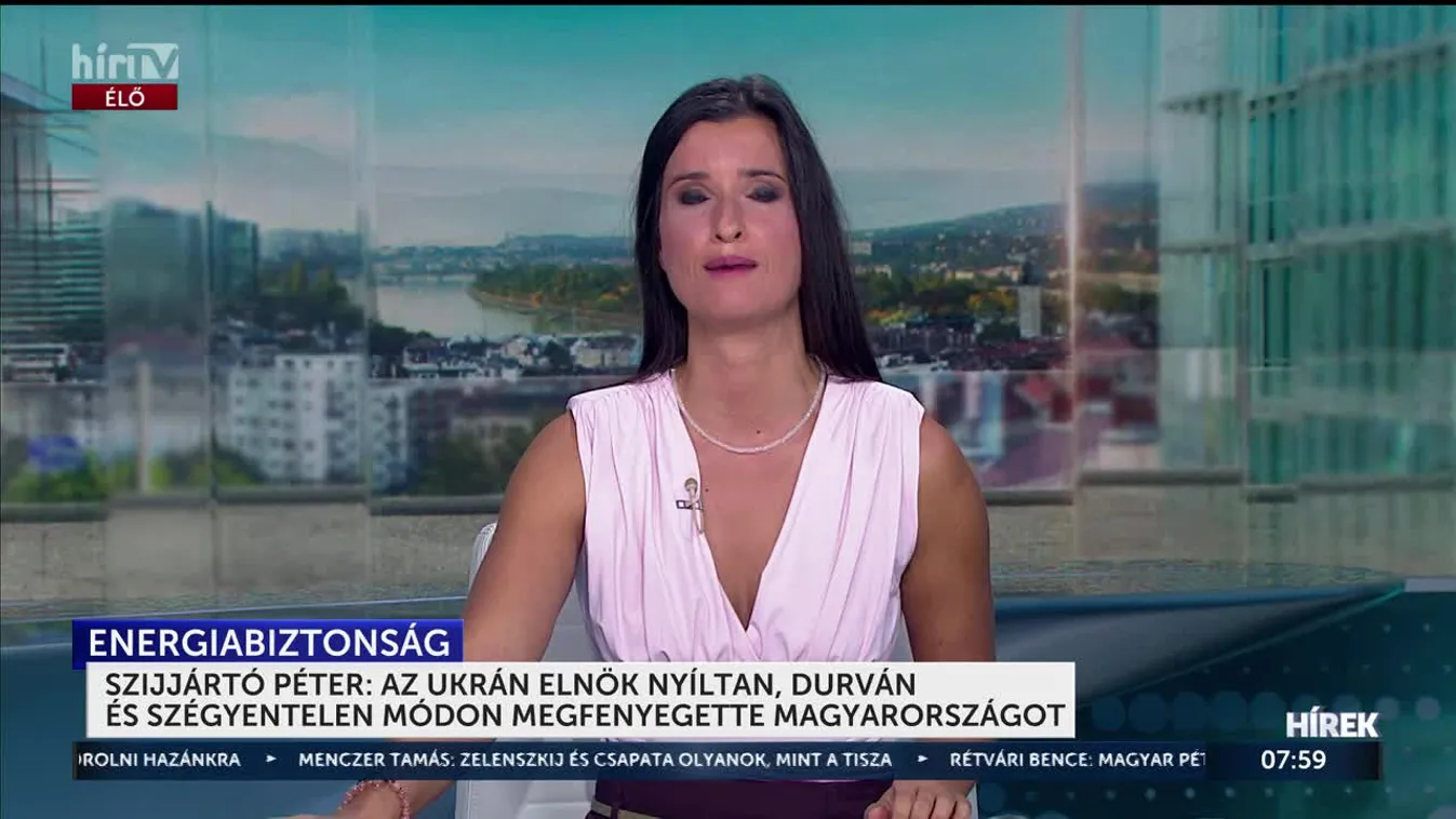 SZIJJÁRTÓ PÉTER: AZ UKRÁN ELNÖK NYÍLTAN, DURVÁN ÉS SZÉGYENTELEN MÓDON MEGFENYEGETTE MAGYARORSZÁGOT