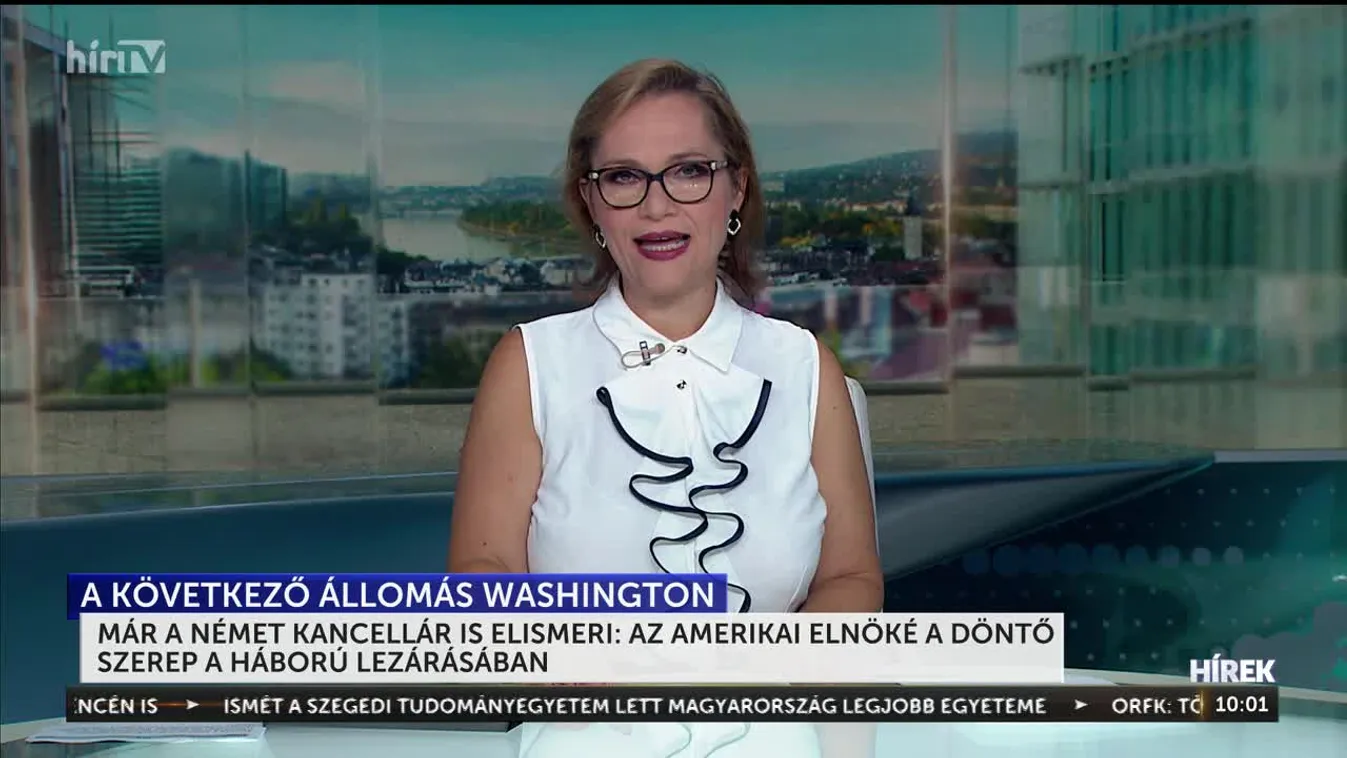 Már a német kancellár is elismeri: az amerikai elnöké a döntő szerep a háború lezárásában