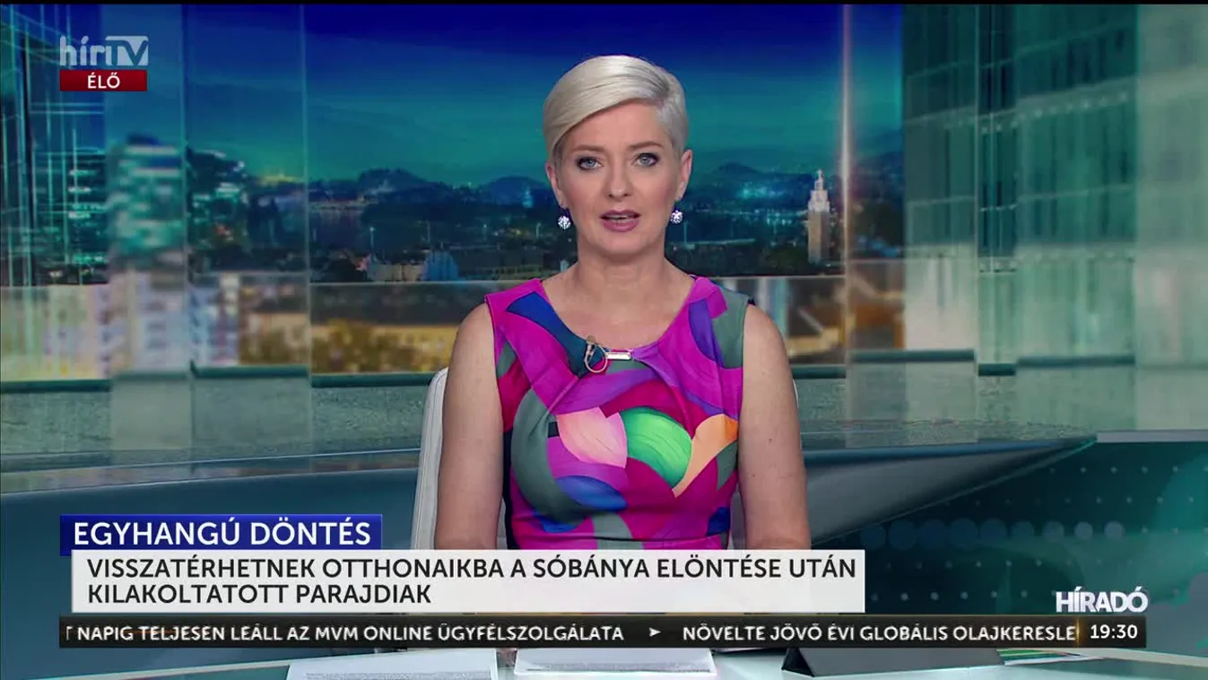 VISSZATÉRHETNEK OTTHONAIKBA A SÓBÁNYA ELÖNTÉSE UTÁN KILAKOLTATOTT PARAJDIAK