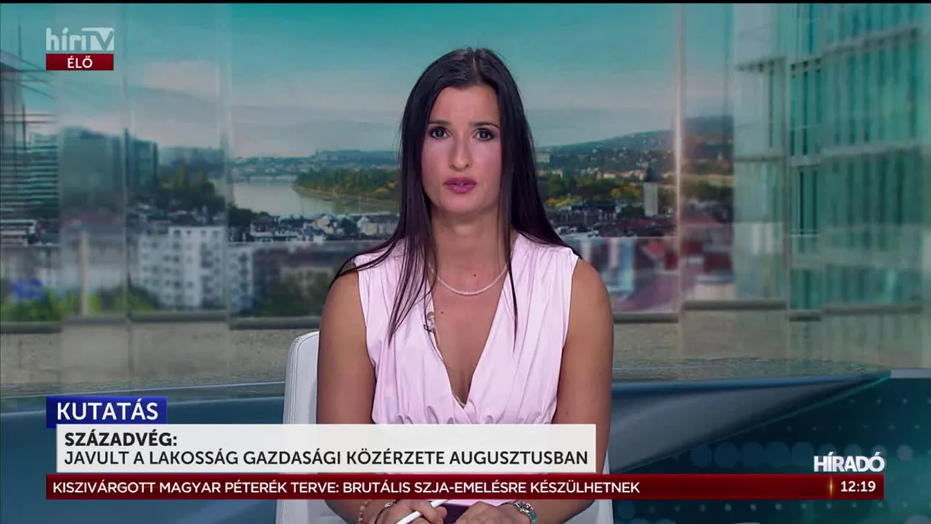 Századvég: Javult a lakosság gazdasági közérzete augusztusban