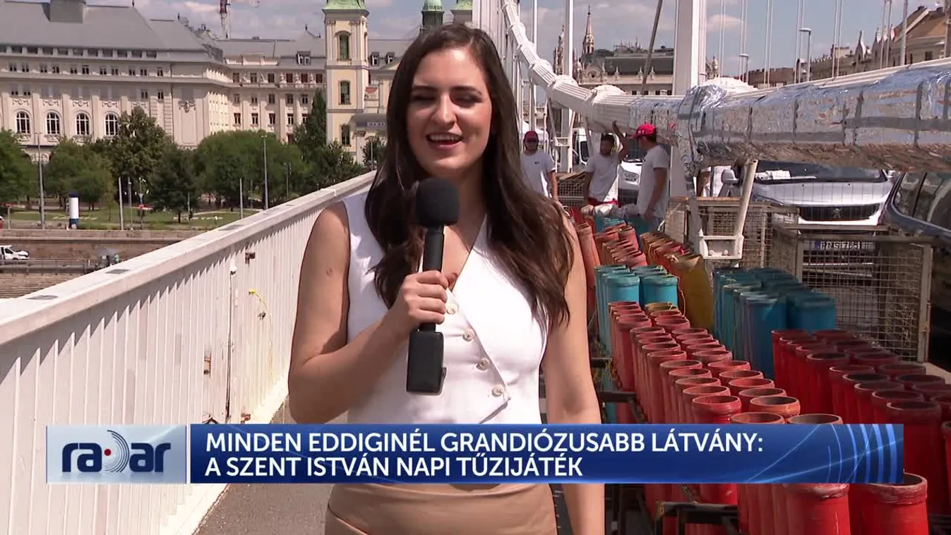 Radar - MINDEN EDDIGINÉL GRANDIÓZUSABB LÁTVÁNY: A SZENT ISTVÁN NAPI TŰZIJÁTÉK