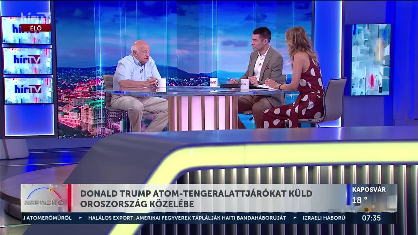 Donald Trump atom-tengeralattjárókat küld Ooszország közelébe