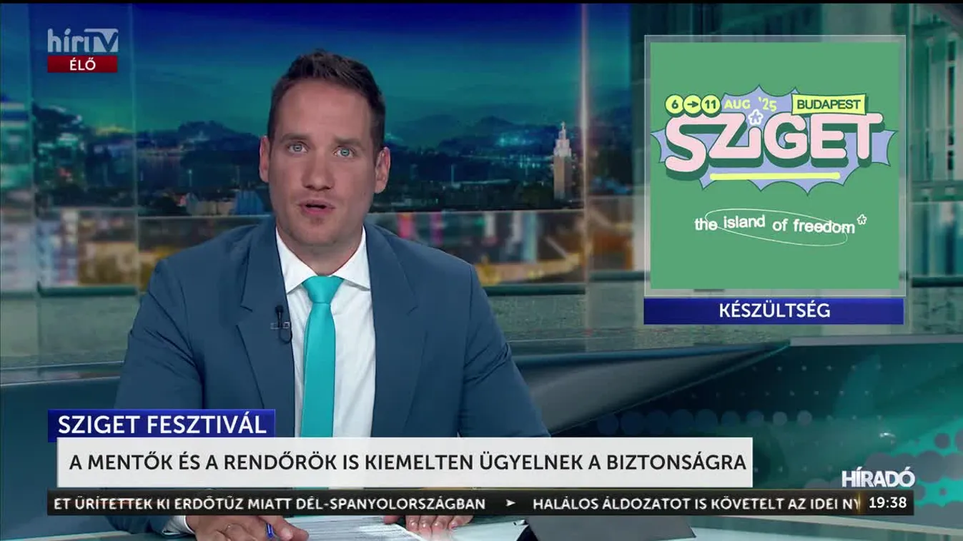 A MENTŐK ÉS A RENDŐRÖK IS KIEMELTEN ÜGYELNEK A BIZTONSÁGRA