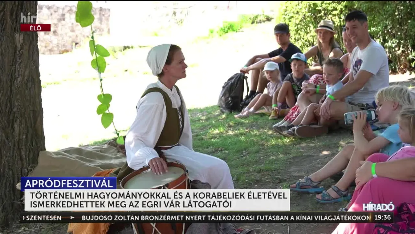 Apródfesztivált szerveztek az egri várban