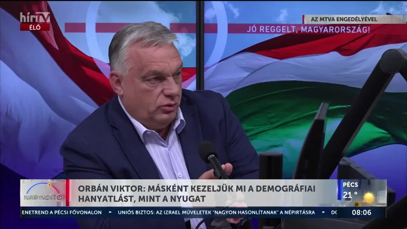 Napindító – Orbán Viktor péntek reggeli rádióinterjúja – elemzés