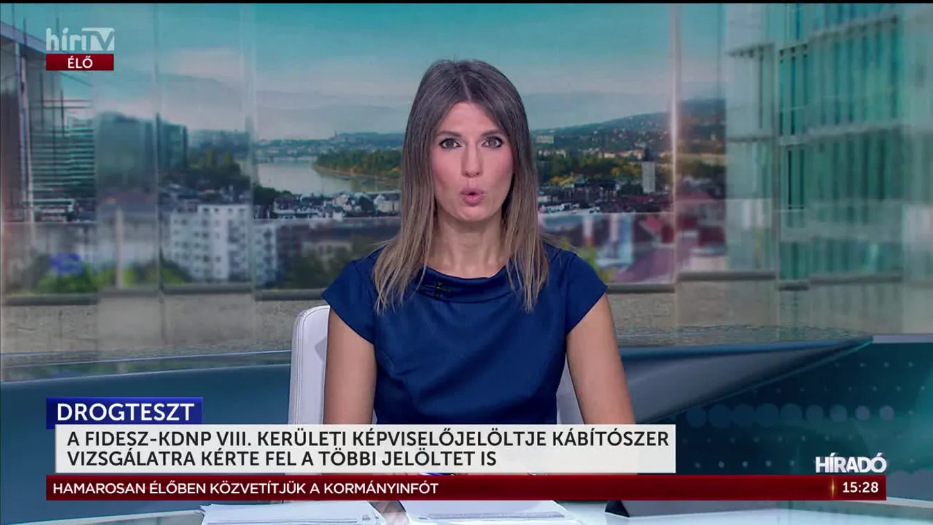 A FIDESZ-KDNP VIII. KERÜLETI KÉPVISELŐJELÖLTJE KÁBÍTÓSZER VIZSGÁLATRA KÉRTE FEL A TÖBBI JELÖLTET