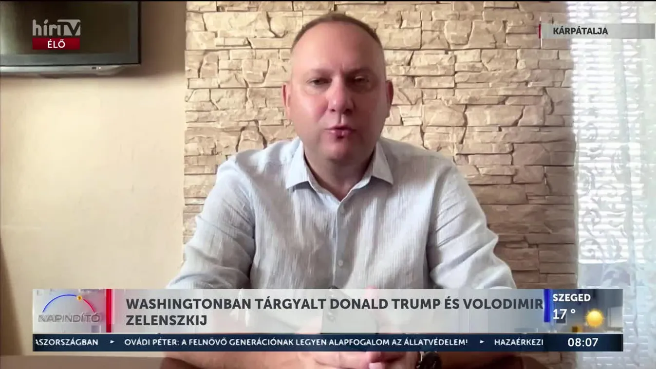 Napindító – Washingtonban tárgyalt Donald Trump és Volodimir Zelenszkij