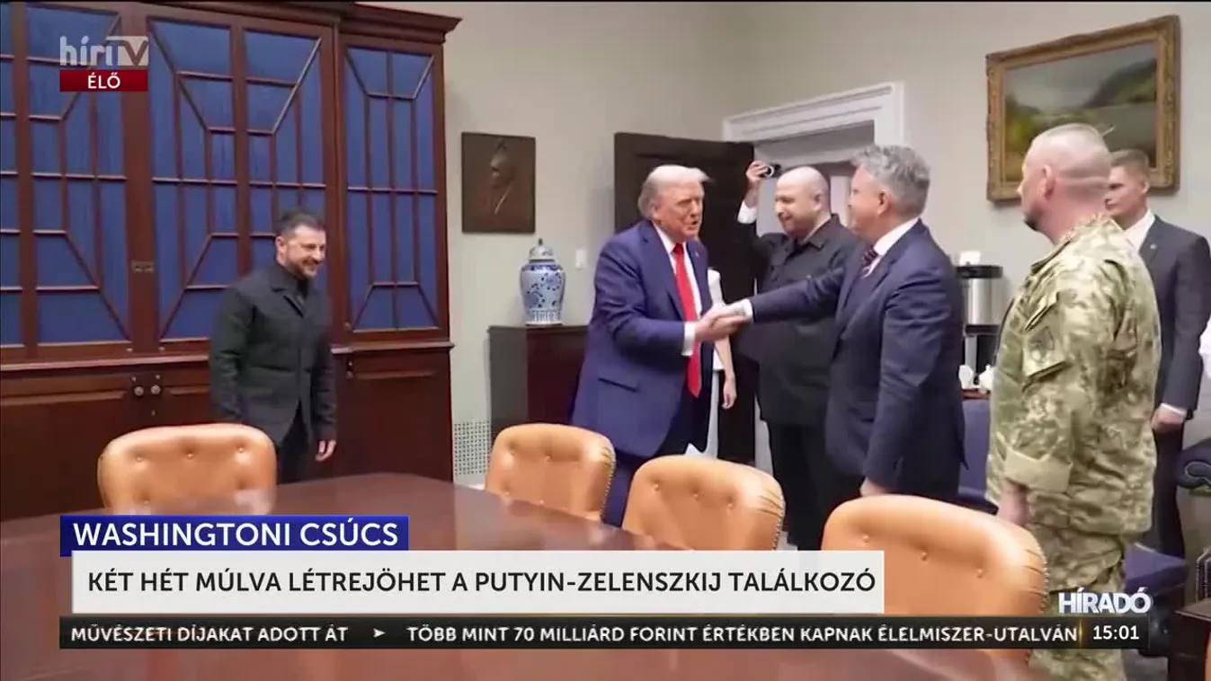 KÉT HÉT MÚLVA LÉTREJÖHET A PUTYIN-ZELENSZKIJ TALÁLKOZÓ