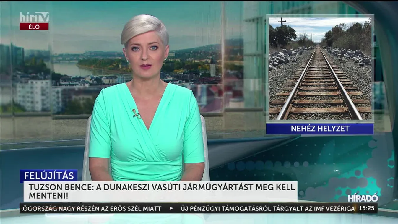 TUZSON BENCE: A DUNAKESZI VASÚTI JÁRMŰGYÁRTÁST MEG KELL MENTENI!