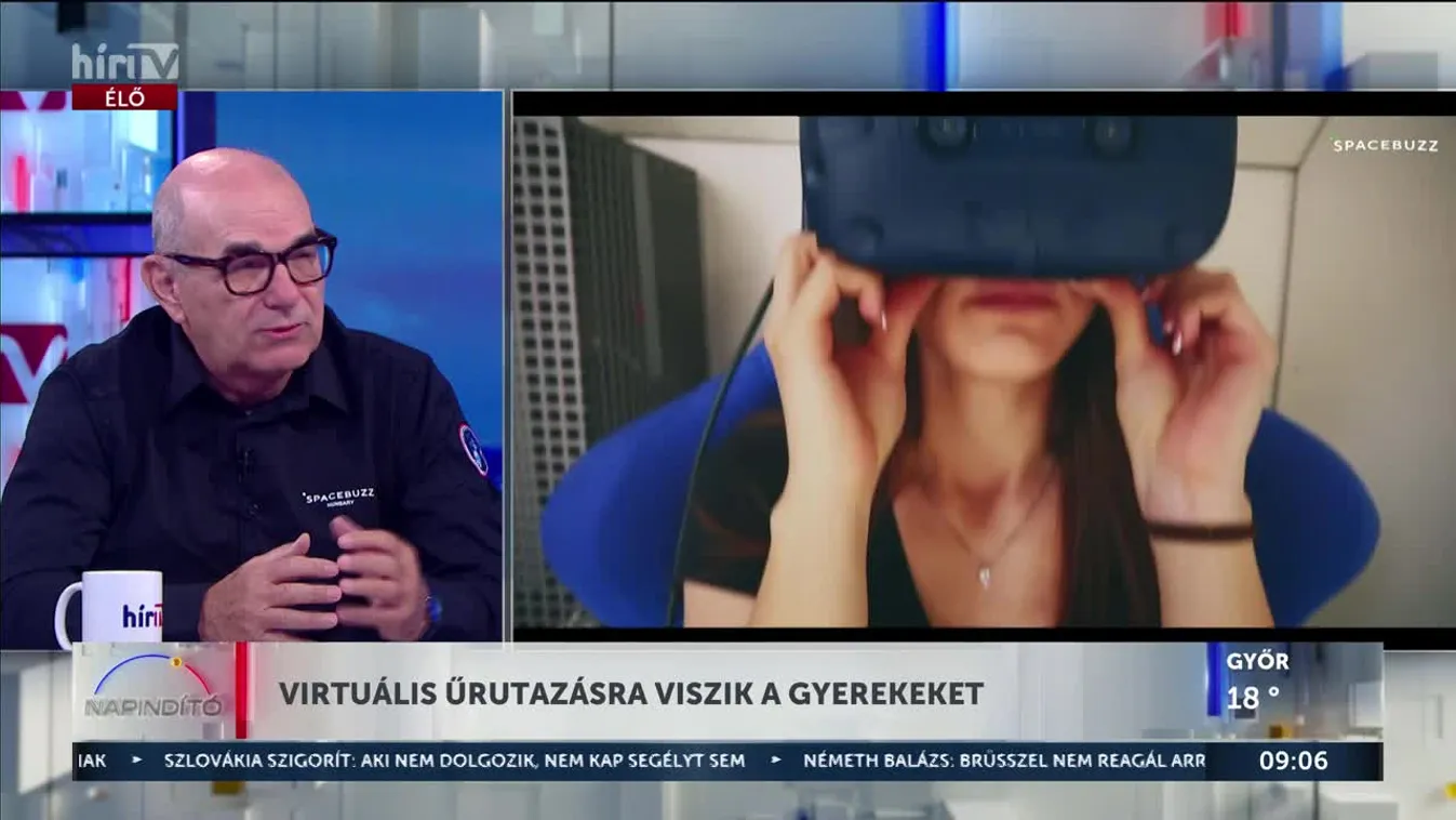 Virtuális űrutazásra viszik a gyerekeket