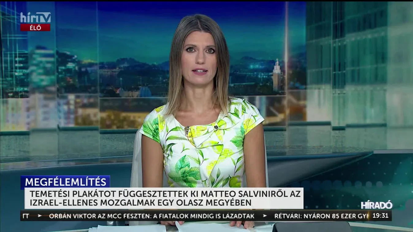 Temetési plakátot függesztettek ki Matteo Salviniről az Izrael-ellenes mozgalmak egy olasz megyében