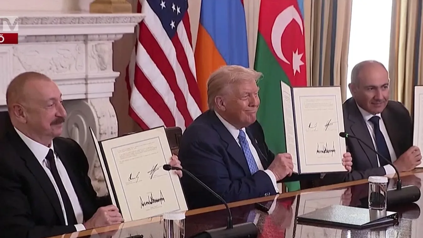 Donald Trump közvetítésével kötött békét Örményország és Azerbajdzsán + videó