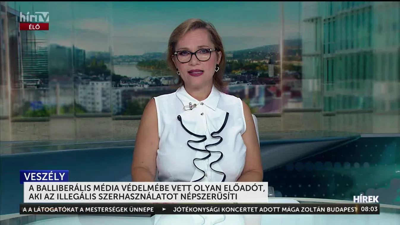 A balliberális média védelmébe vett olyan előadót, aki az illegális szerhasználatot népszerűsíti