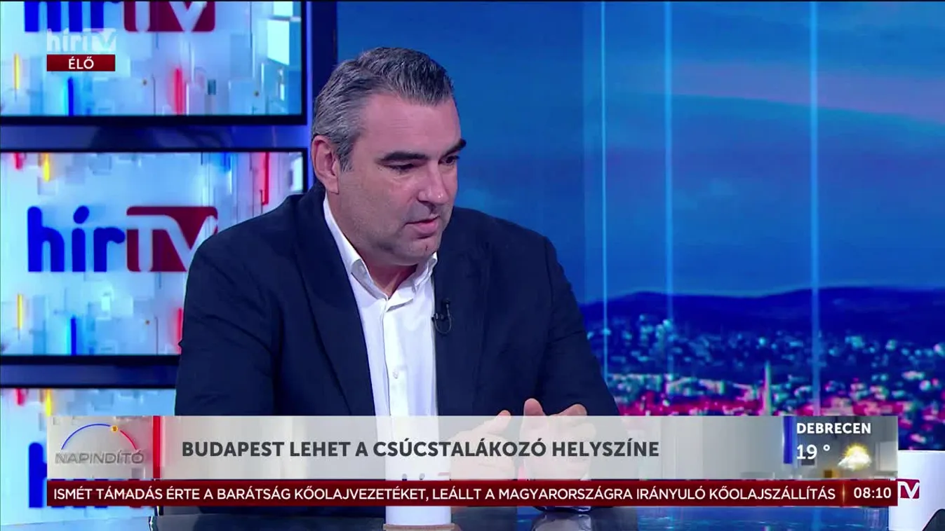 Lomnici Zoltán: Budapest lehet a csúcstalálkozó helyszíne + videó