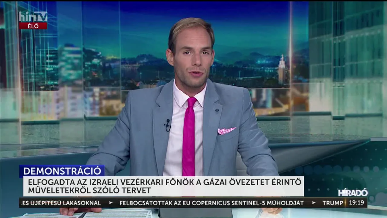 ELFOGADTA AZ IZRAELI VEZÉRKARI FŐNÖK A GÁZAI ÖVEZETET ÉRINTŐ MŰVELETEKRŐL SZÓLÓ TERVET