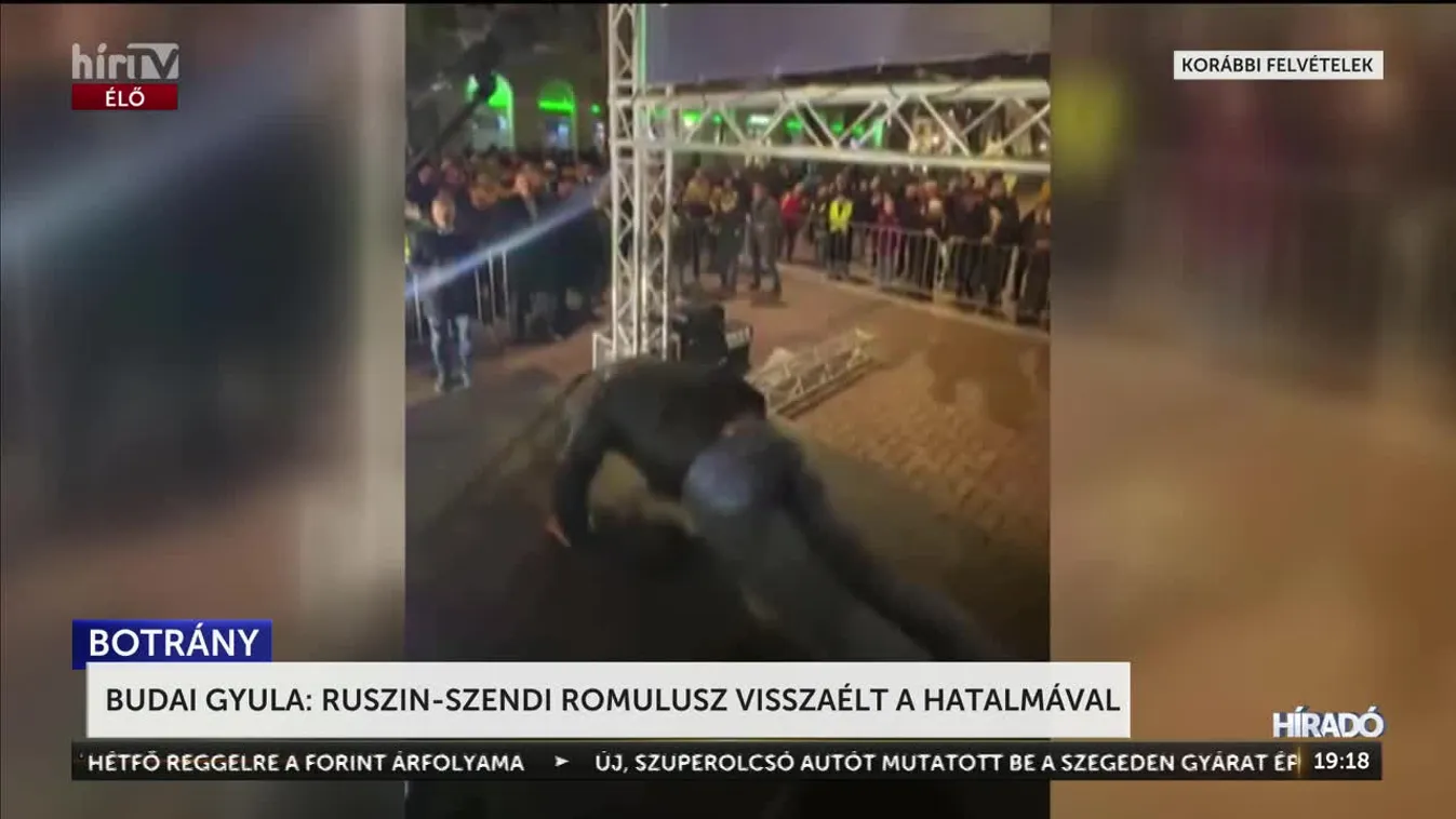 BUDAI GYULA: RUSZIN-SZENDI ROMULUSZ VISSZAÉLT A HATALMÁVAL