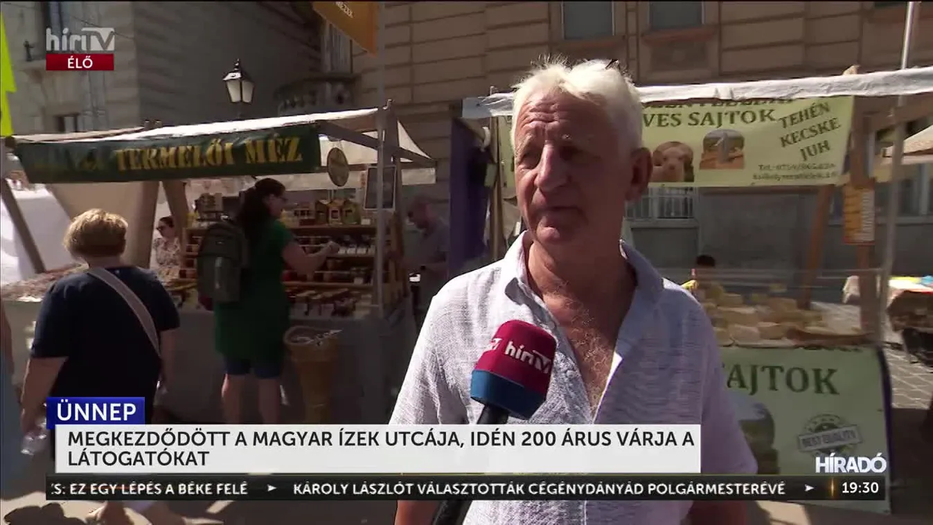 Megkezdődött a Magyar Ízek Utcája