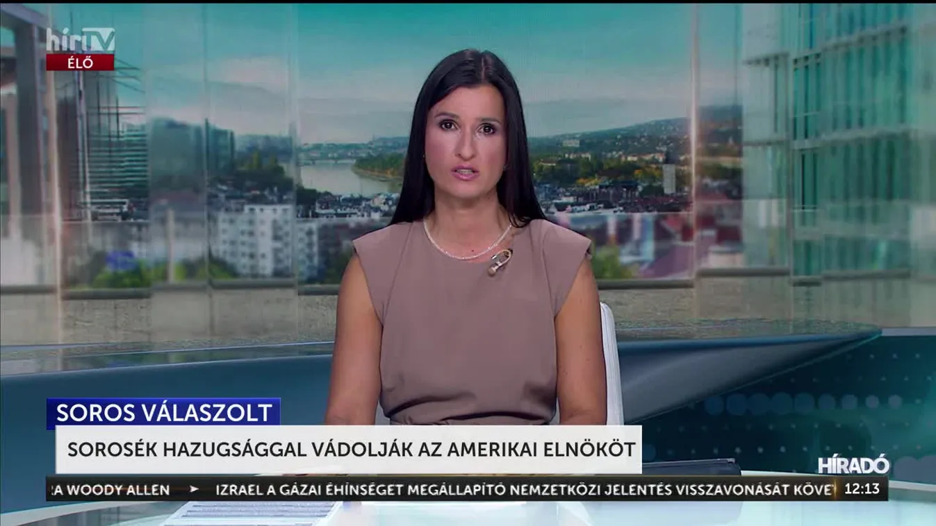 SOROSÉK HAZUGSÁGGAL VÁDOLJÁK AZ AMERIKAI ELNÖKÖT