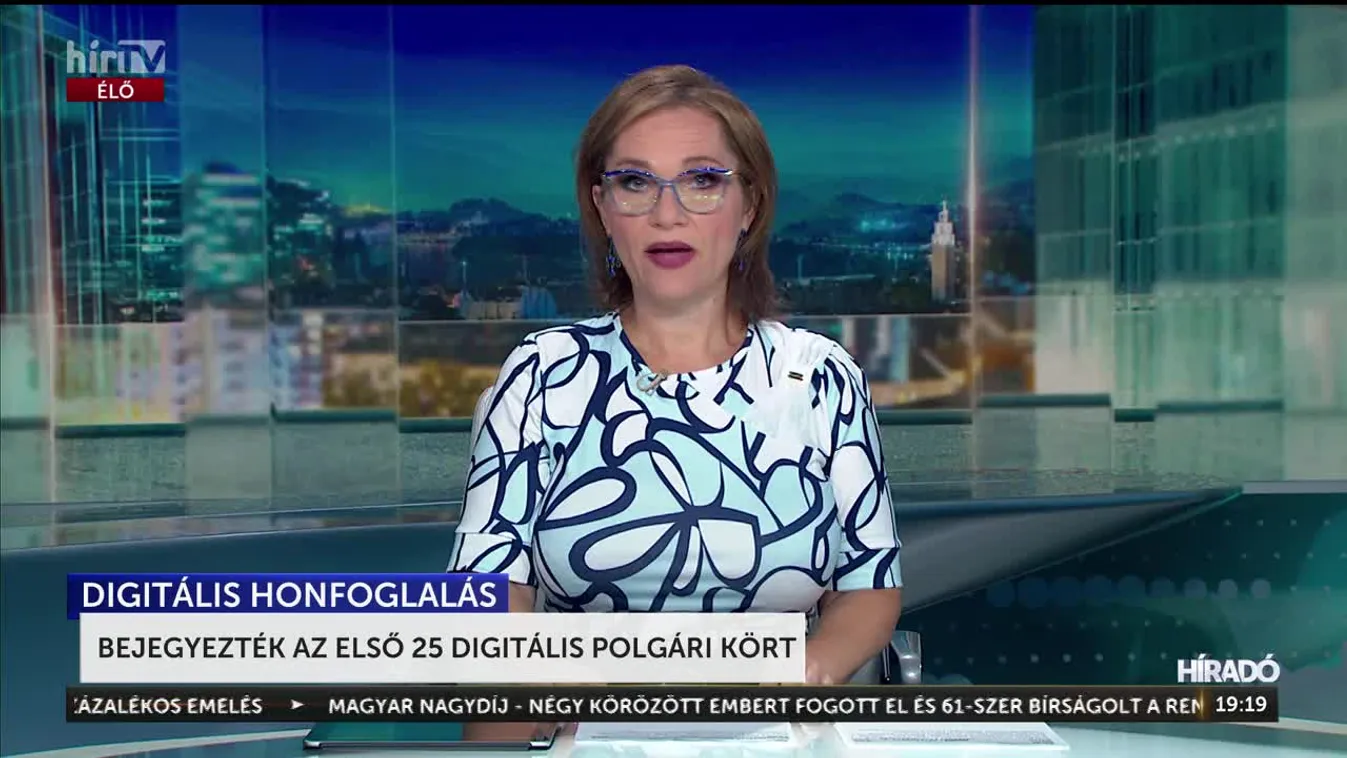 BEJEGYEZTÉK AZ ELSŐ 25 DIGITÁLIS POLGÁRI KÖRT
