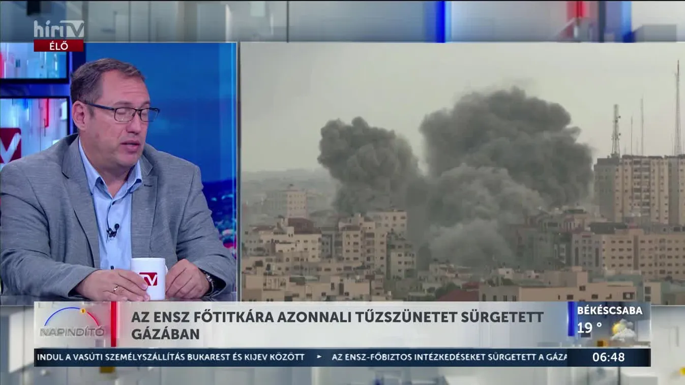 Napindító - Tűzszünet Gázában + videó