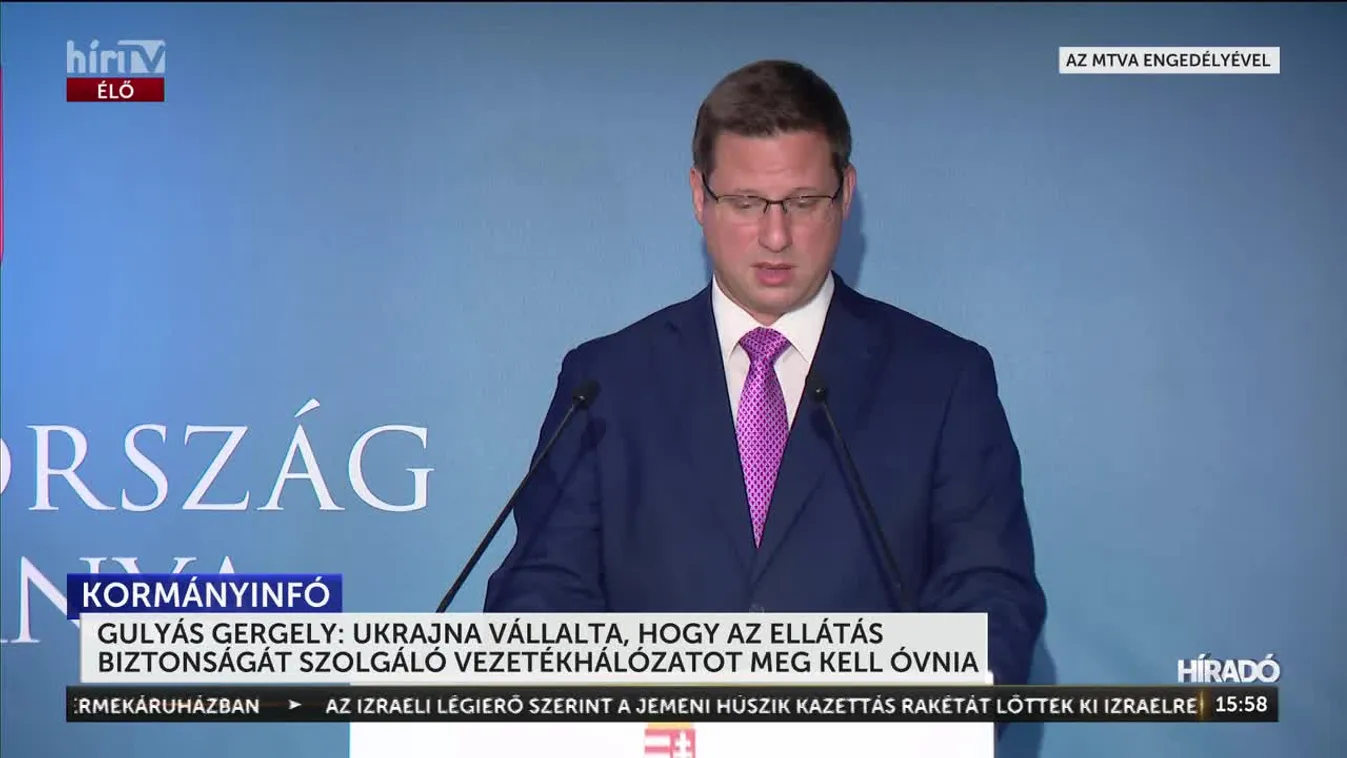 HírTV kérdései a Kormányinfón